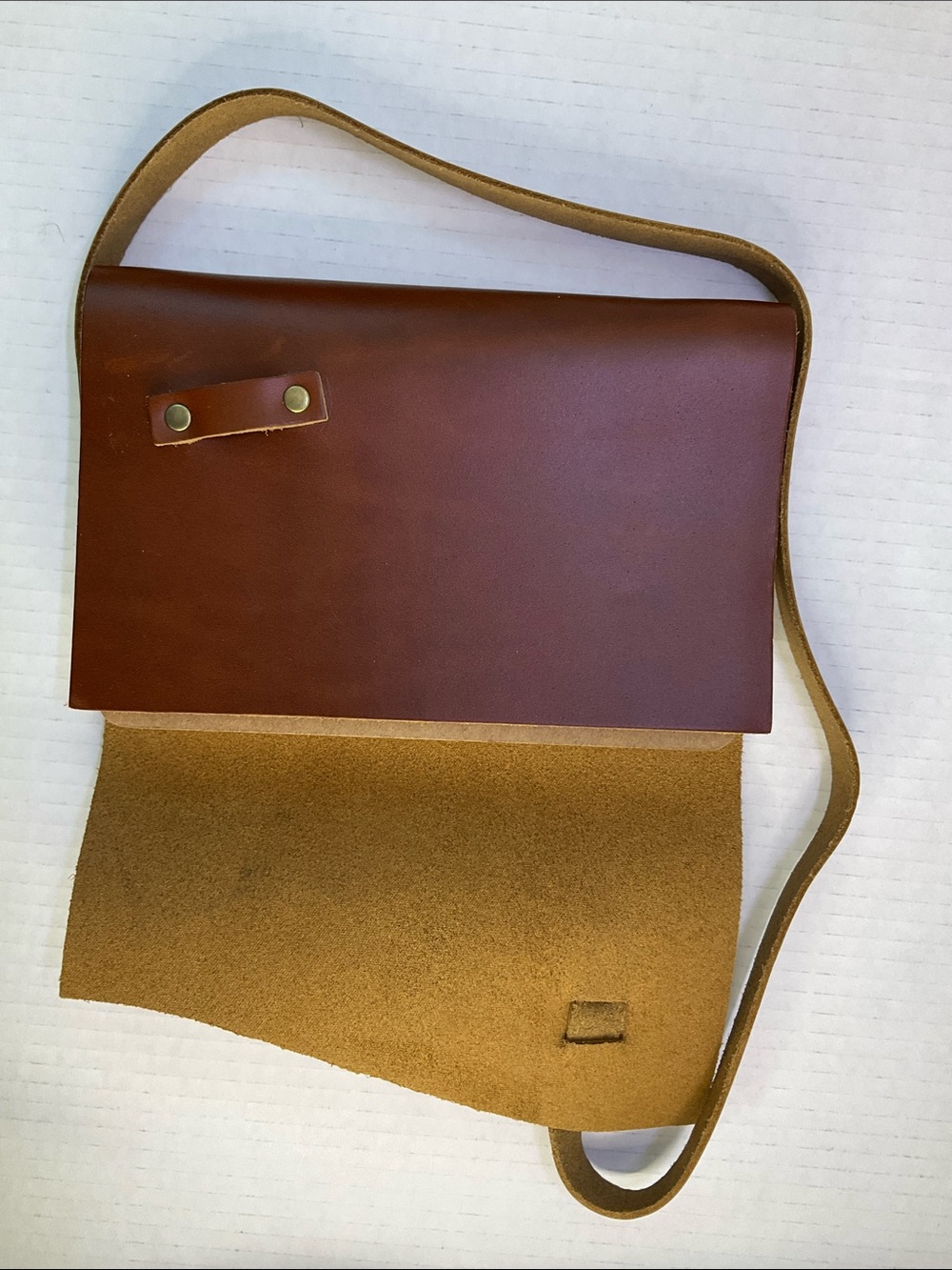 Portland leather jornal note book cover - Picture 4 of 5